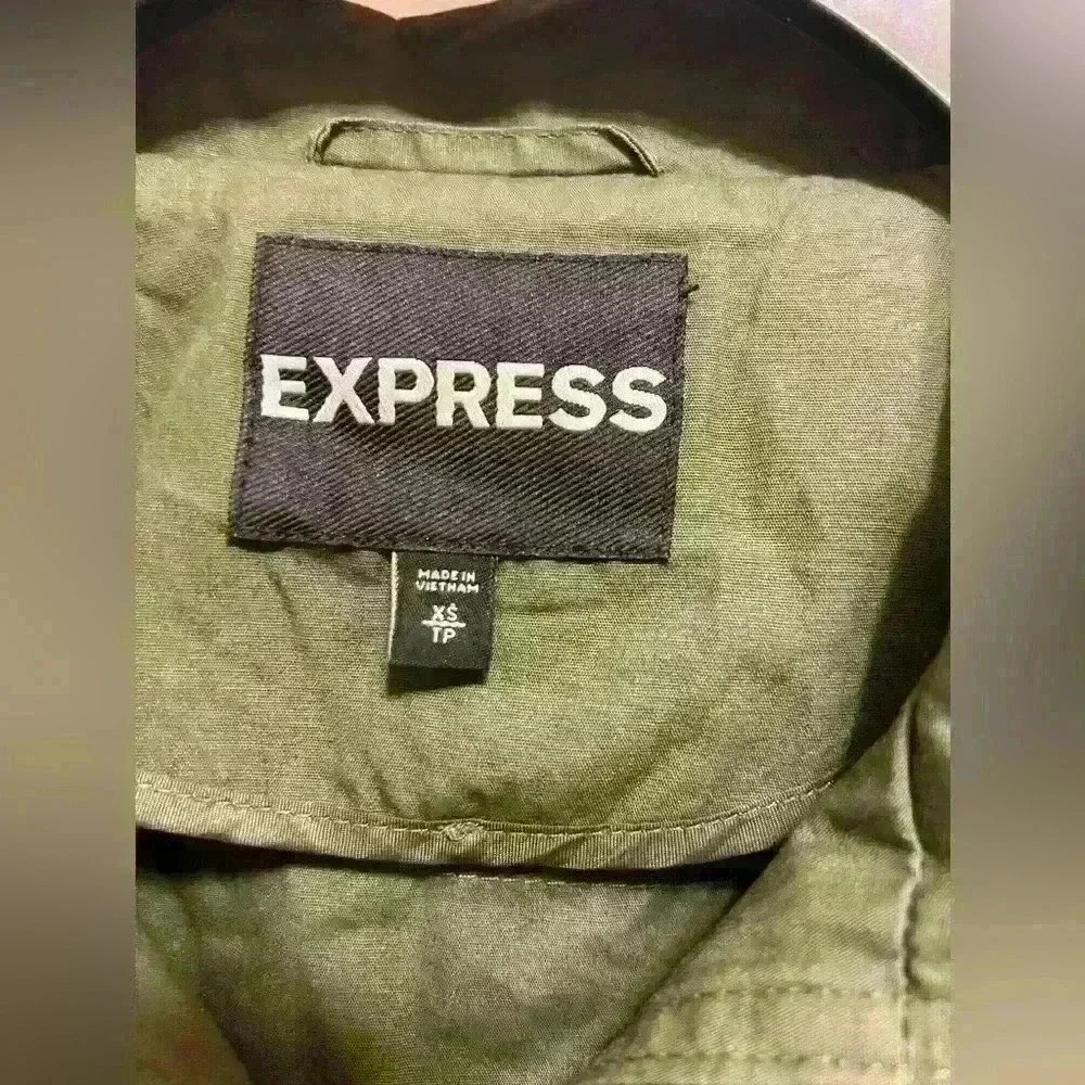 Express Drawstring Utility Jacket, Sz Xsmall.Fits… - image 8